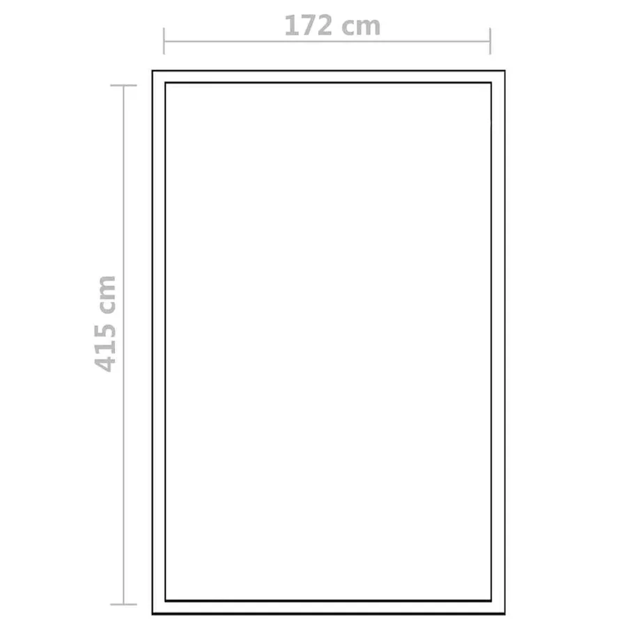 Serre Aluminium 421x190x195 cm 15,6 m³ - 11