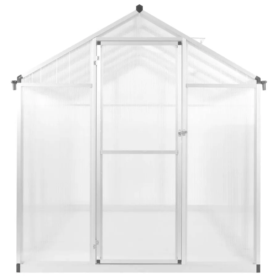 Serre Aluminium 421x190x195 cm 15,6 m³ - 2