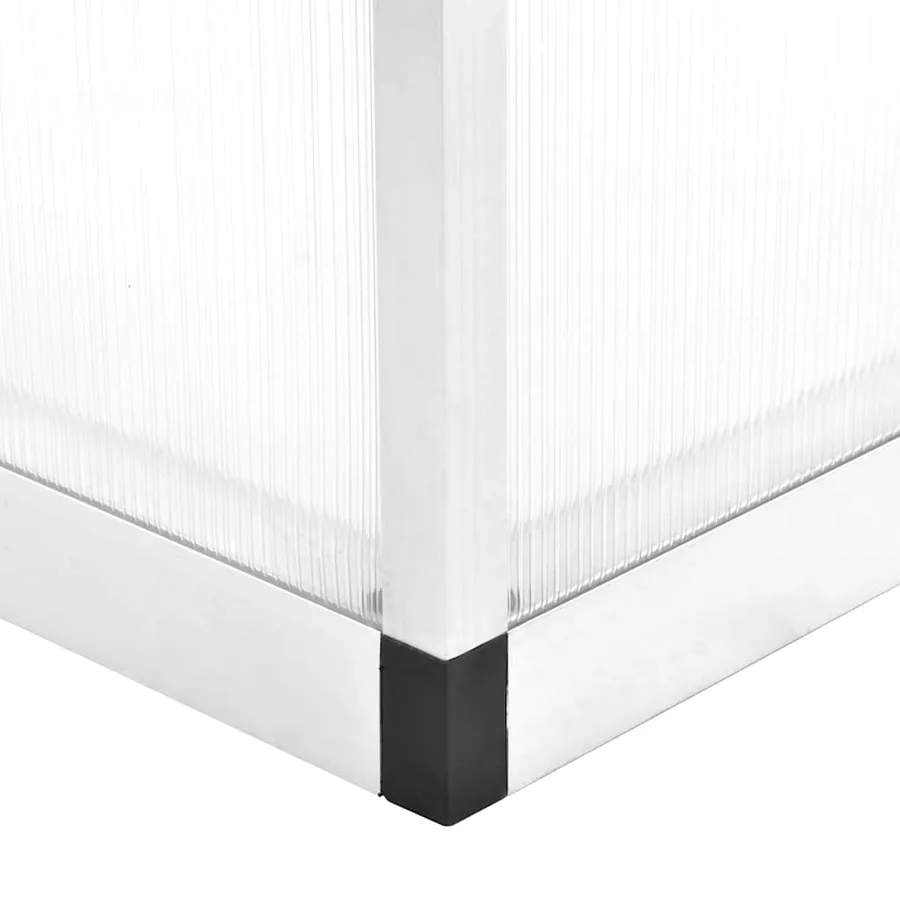 Serre Aluminium 421x190x195 cm 15,6 m³ - 6