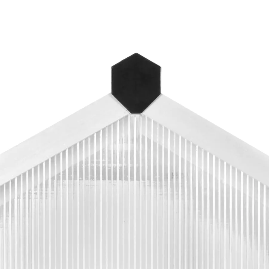 Serre Aluminium 421x190x195 cm 15,6 m³ - 8