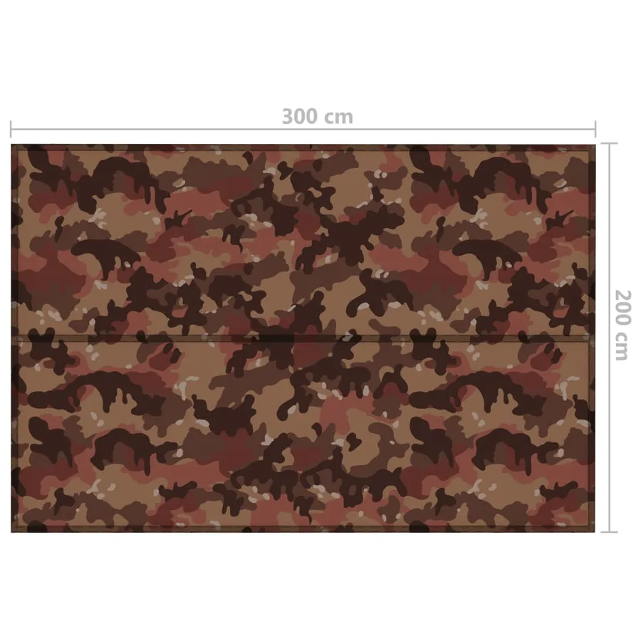 Bâche d'extérieur 3x2 m Camouflage - 7