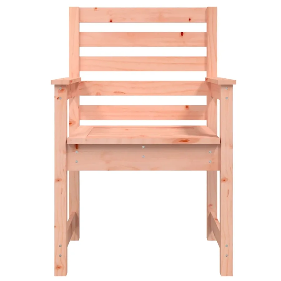Chaises de jardin lot de 2 60x48x91 cm bois massif de douglas - 4