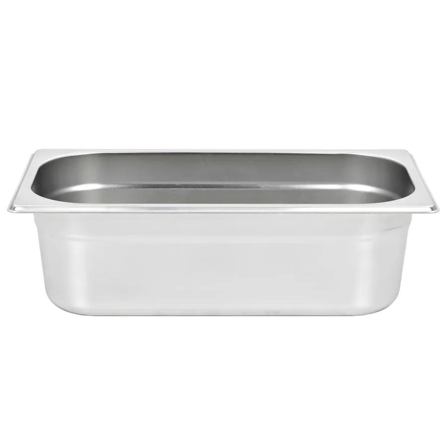 Récipients Gastronorm 8 pcs GN 1/3 100 mm Acier inoxydable - 6