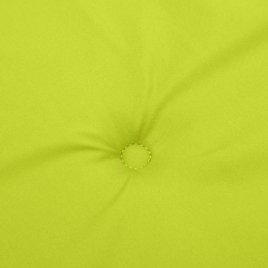 Coussin de banc de jardin vert brillant 180x50x3cm tissu oxford - 5