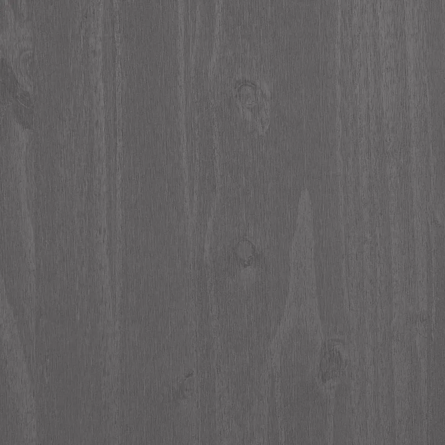 Bibliothèque HAMAR Gris clair 85x35x112 cm Bois de pin massif - 7
