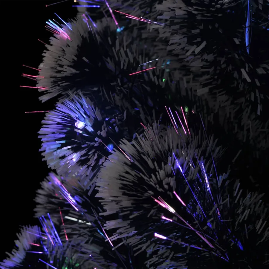 Arbre de Noël pré-éclairé avec support et LED 180 cm fibre optique - 6
