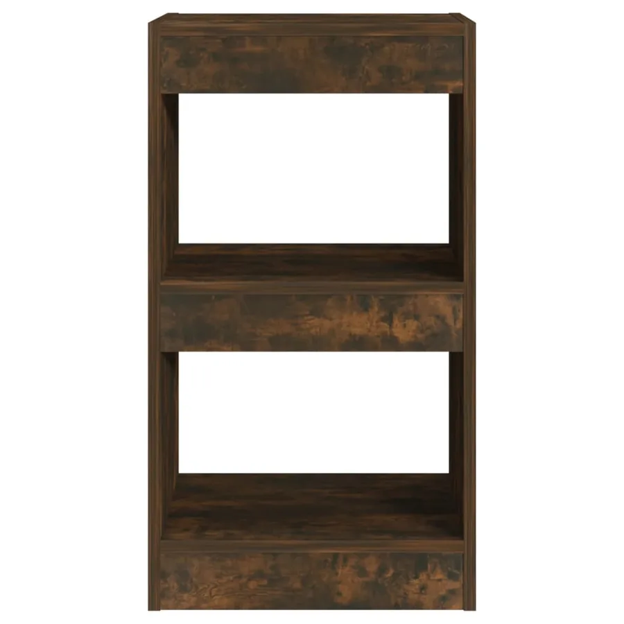 Bibliothèque/Séparateur de pièce Chêne fumé 40x30x72 cm - 3