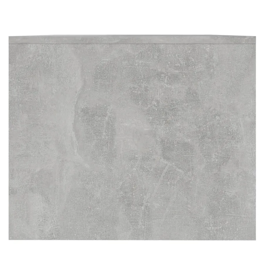 Table basse gris béton 90x50x41,5 cm bois d'ingénierie - 6
