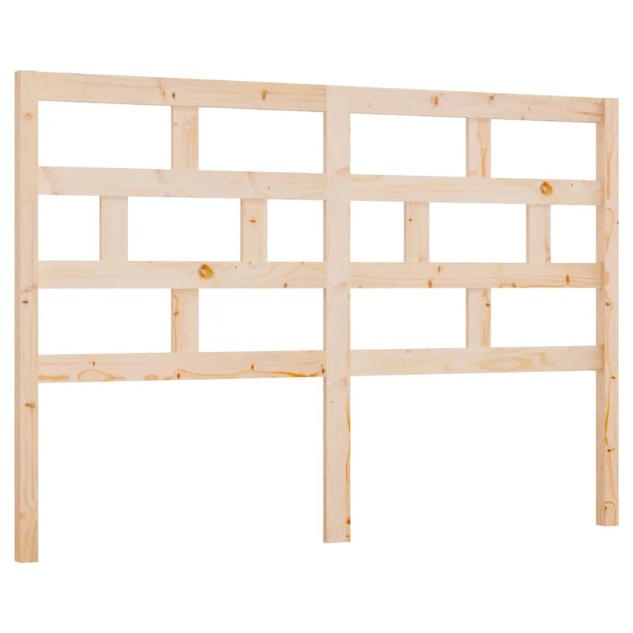 Tête de lit 146x4x100 cm Bois massif de pin - 2