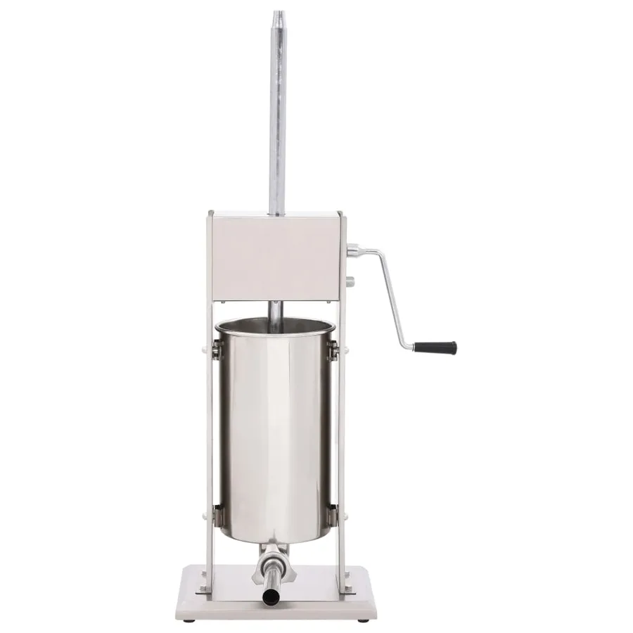 Poussoir à saucisse manuel Argenté 15 L Acier inoxydable - 2