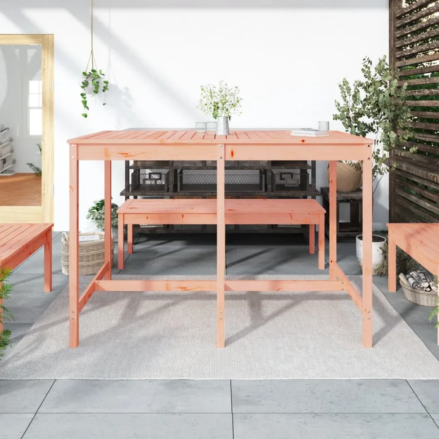 Table de jardin 159,5x82,5x110 cm bois massif de douglas - 3