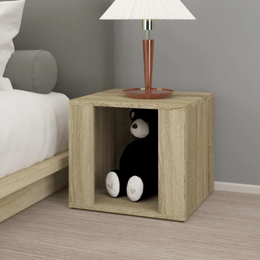 Table de chevet Chêne sonoma 41x40x36 cm Bois d'ingénierie - 3
