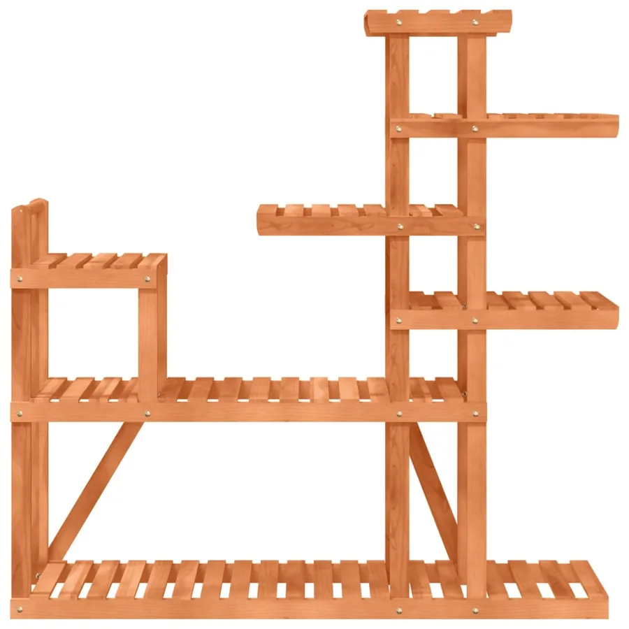 Support à fleurs 110x25x111 cm bois massif de sapin - 4