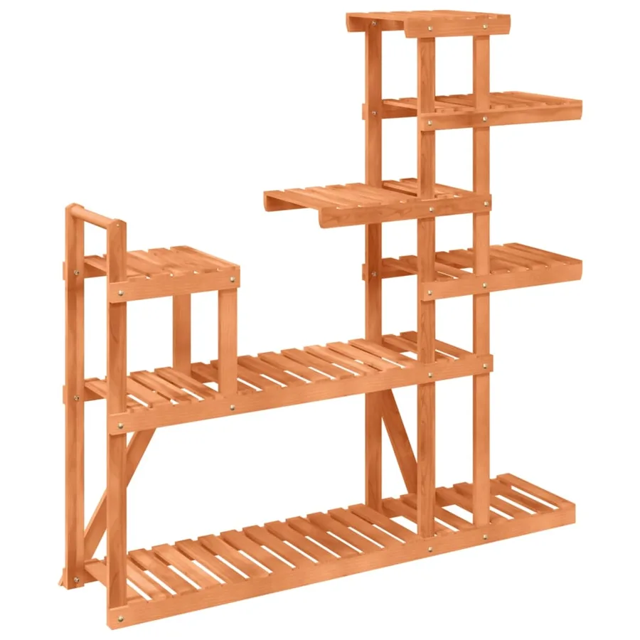 Support à fleurs 110x25x111 cm bois massif de sapin - 6