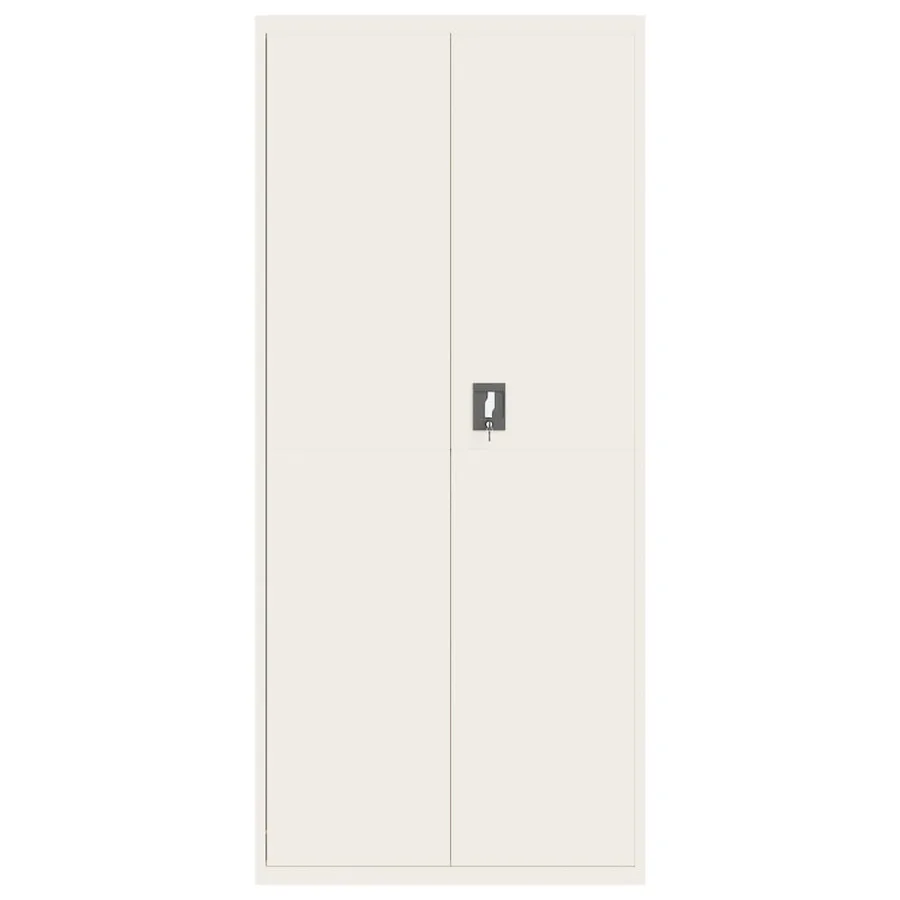 Classeur blanc 90x40x200 cm acier - 3