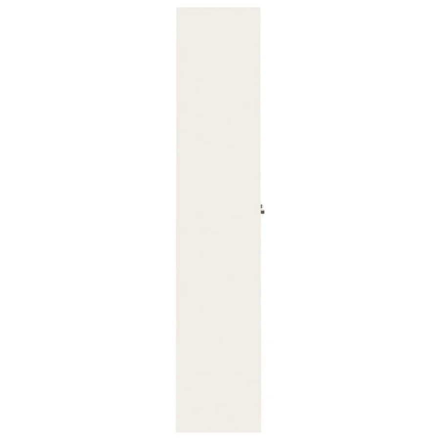Classeur blanc 90x40x200 cm acier - 5