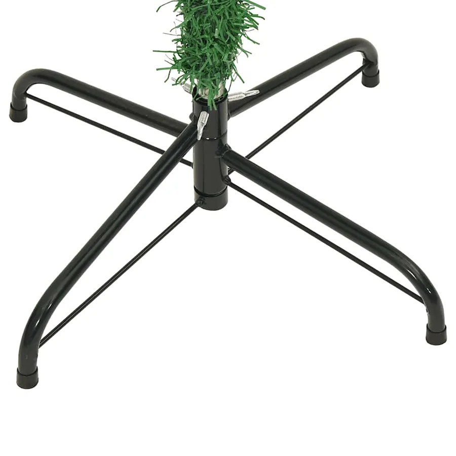 Sapin de Noël artificiel renversé avec support Vert 240 cm - 6