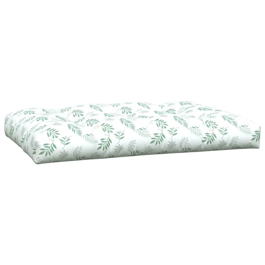 Coussins de palette lot de 5 motif de feuilles tissu - 5