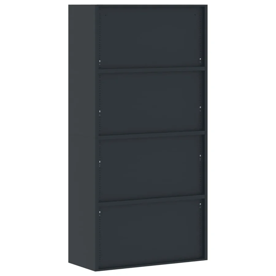 Classeur anthracite 90x40x180 cm Acier - 6
