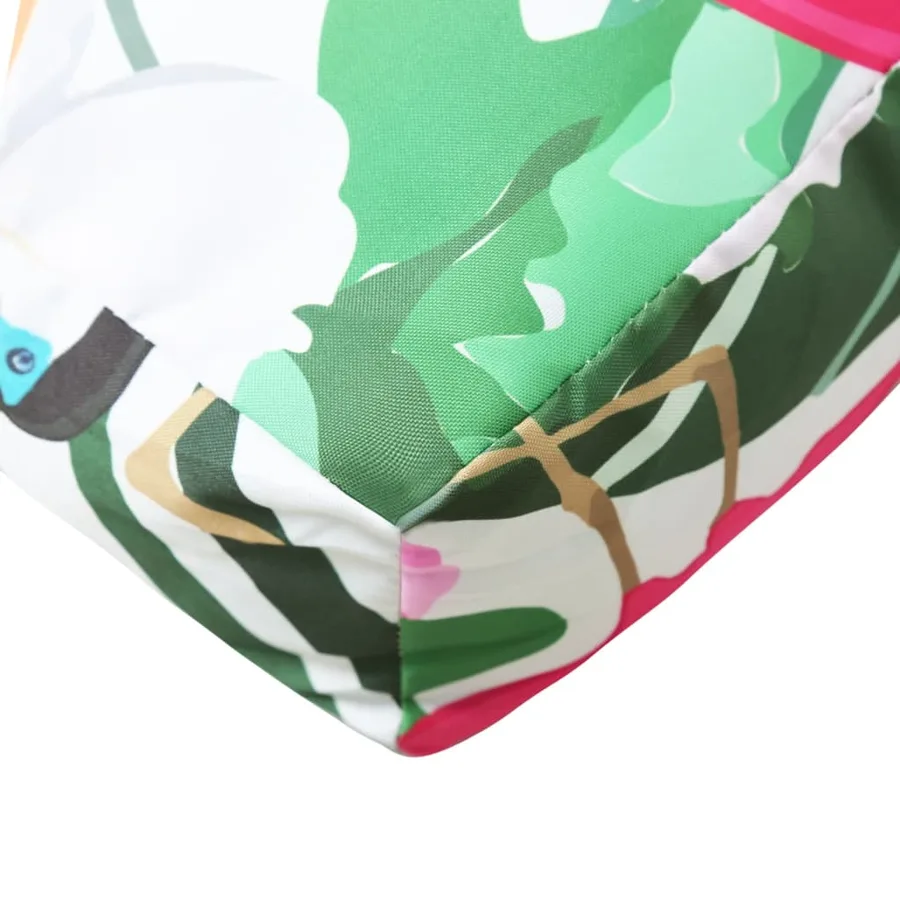 Coussins de palette lot de 2 multicolore tissu - 5