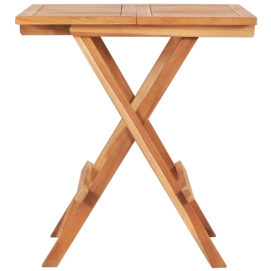 Ensemble de bistro 3 pcs avec coussins à carreaux gris Teck - 14