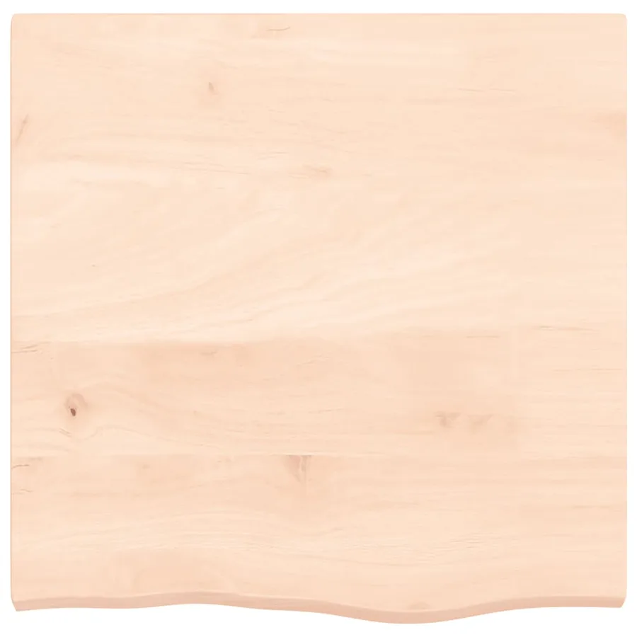 Étagère murale 60x60x(2-4) cm bois de chêne massif non traité - 4