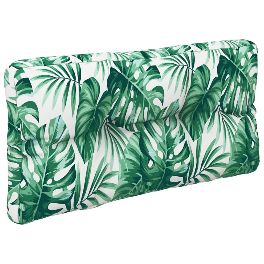 Coussins de palette lot de 2 motif de feuilles tissu - 4