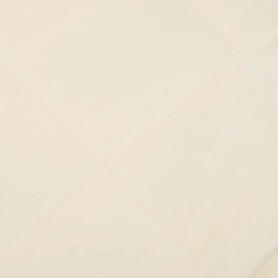Couverture lestée Crème clair 137x200 cm 10 kg Tissu - 4