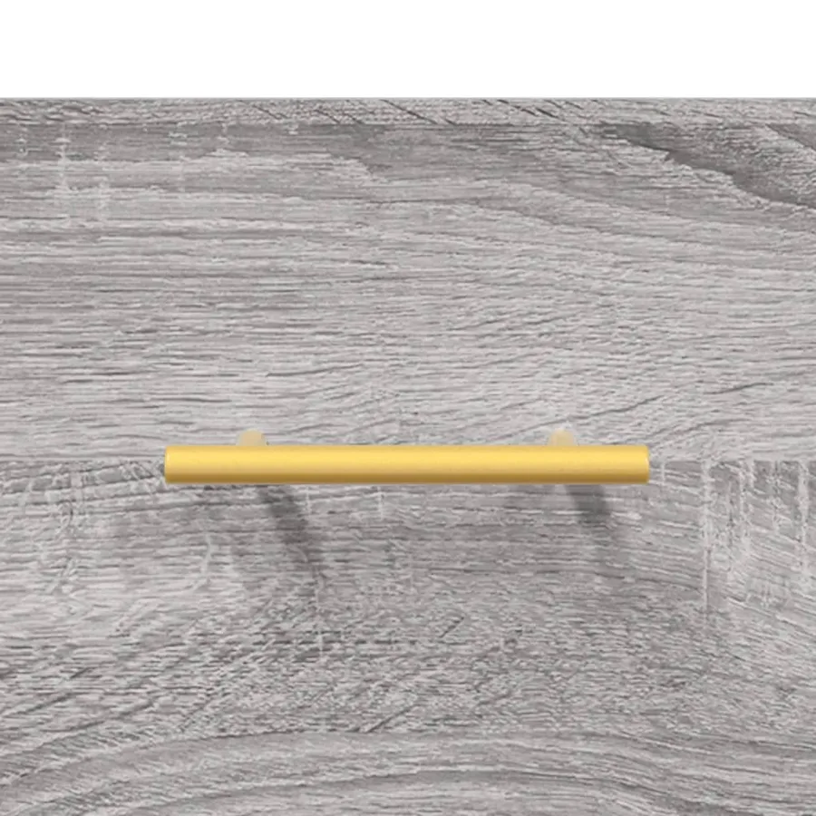 Tables de chevet murales 2 pcs sonoma gris 35x35x20 cm - 10