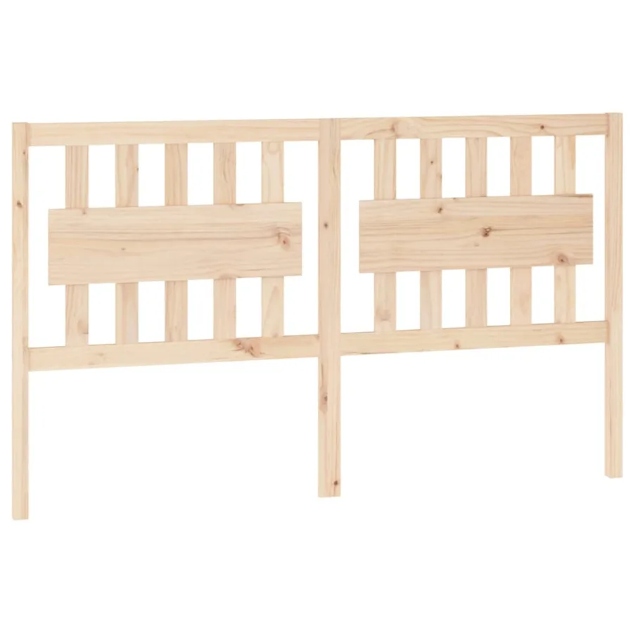 Tête de lit 155,5x4x100 cm Bois massif de pin - 2