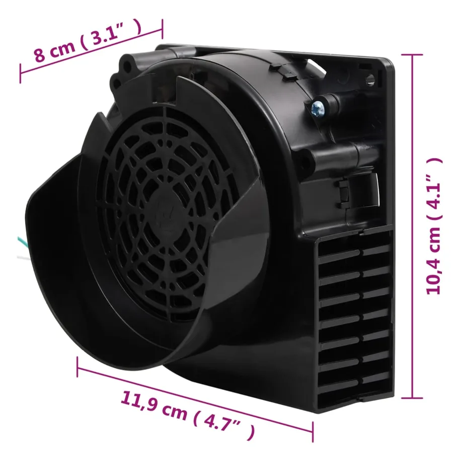 Guirlande lumineuse à LED avec 66 LED et ventilateur 660 cm - 8