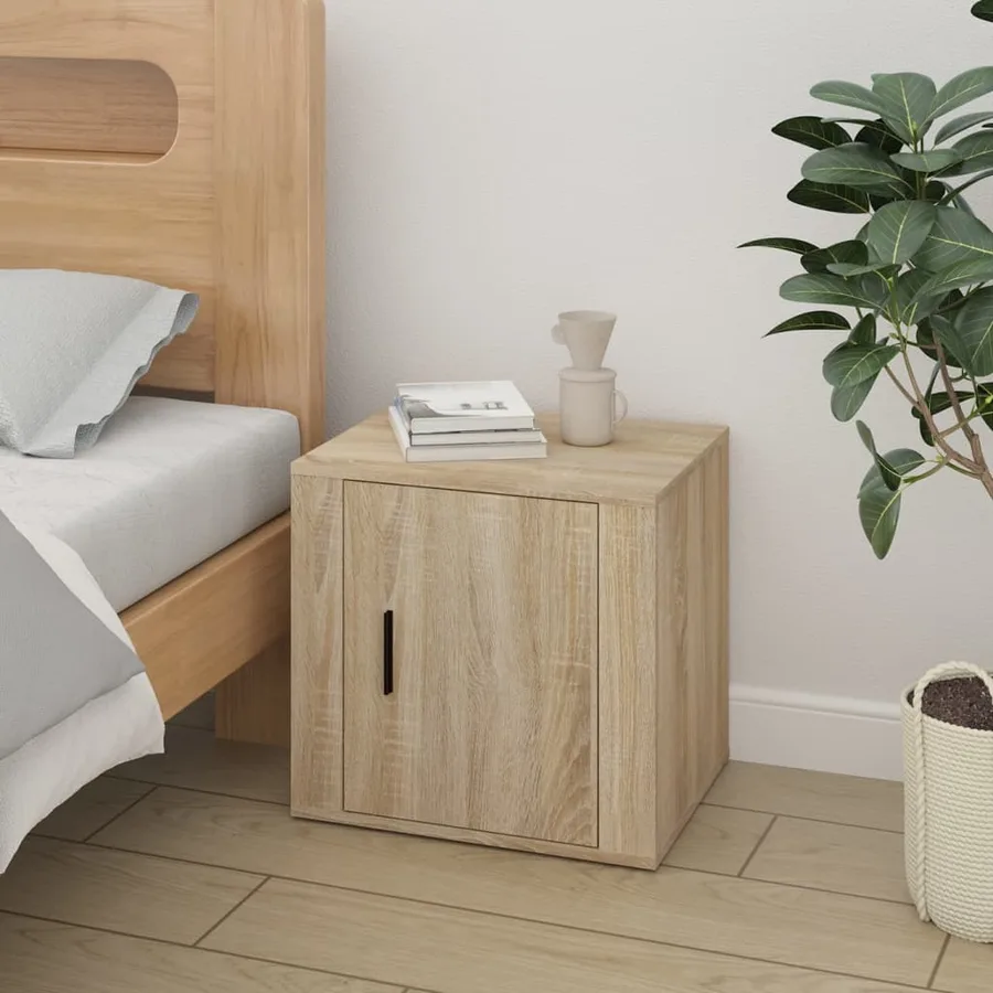 Tables de chevet 2 pcs Chêne sonoma 50x39x47 cm - 3