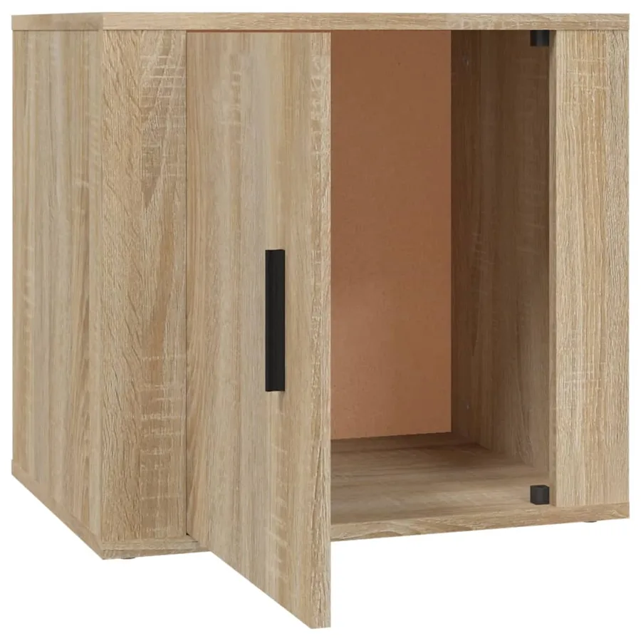 Tables de chevet 2 pcs Chêne sonoma 50x39x47 cm - 8