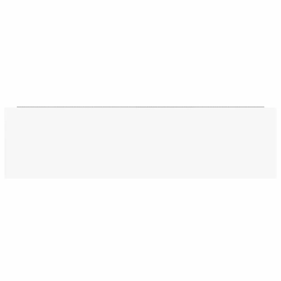 Étagère murale flottante 4 pcs Blanc brillant 90x23,5x3,8cm MDF - 10