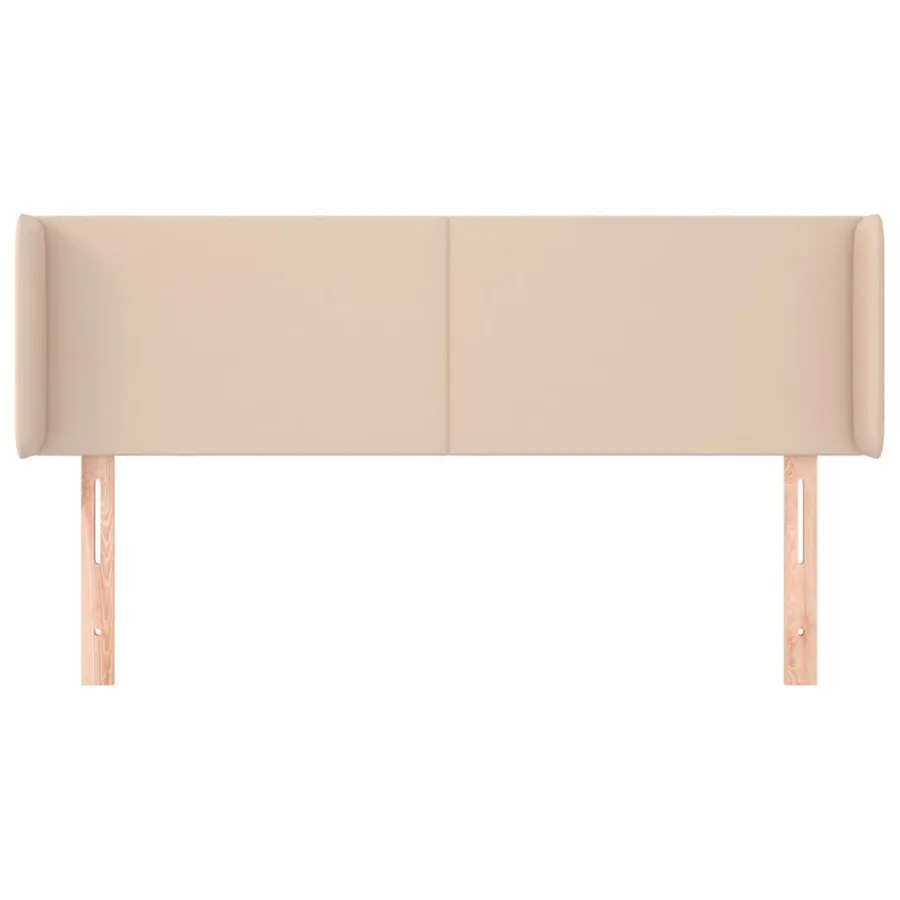 Tête de lit avec oreilles Cappuccino 147x16x78/88 cm Similicuir - 3
