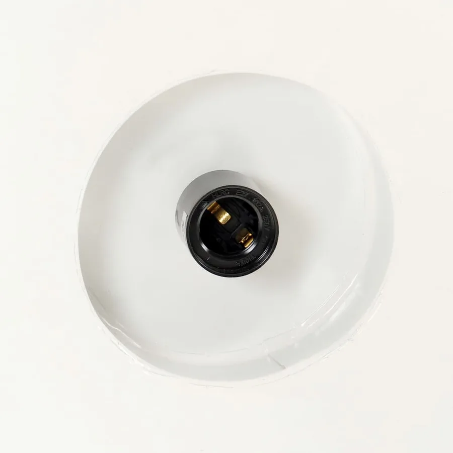 Lampe suspendue industrielle 58 cm Blanc E27 - 6
