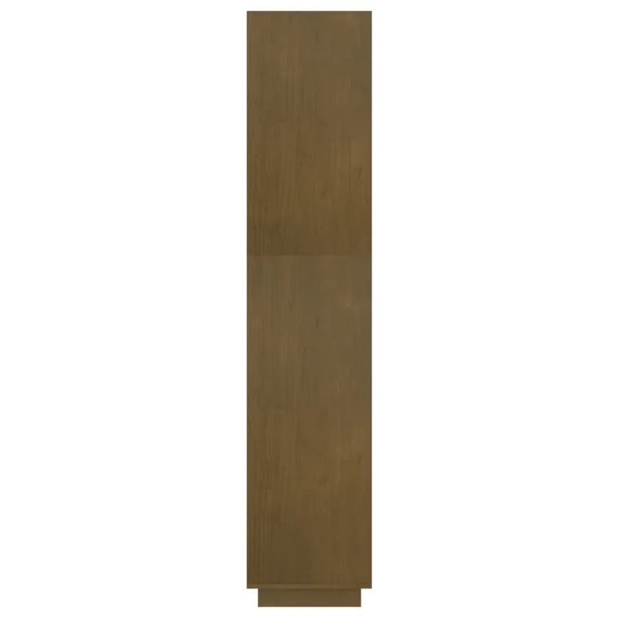 Bibliothèque/Séparateur de pièce Marron miel 60x35x167 cm Pin - 6