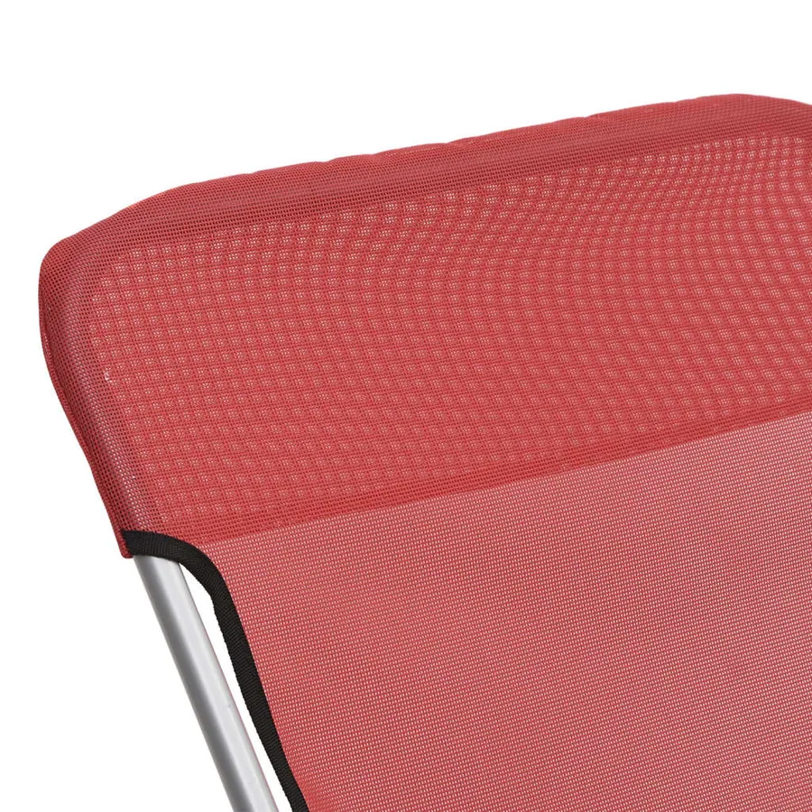 Chaises plage pliantes lot de 2 textilène acier enduit poudre - 9