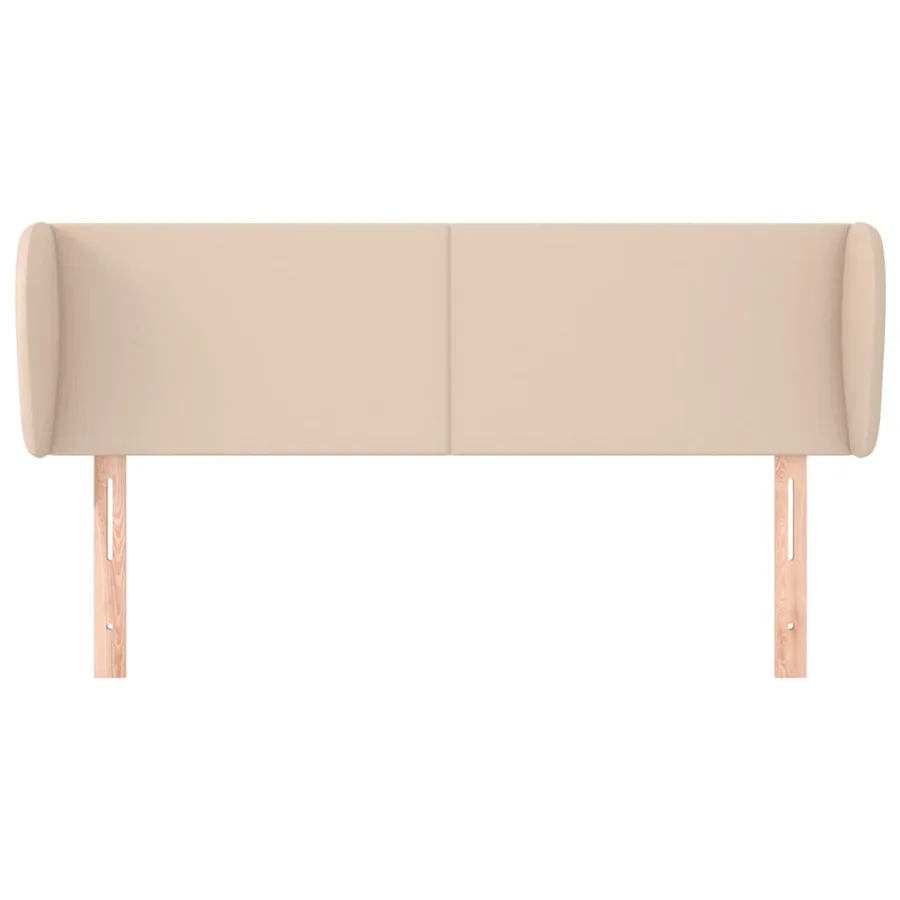 Tête de lit avec oreilles Cappuccino 147x23x78/88 cm Similicuir - 3
