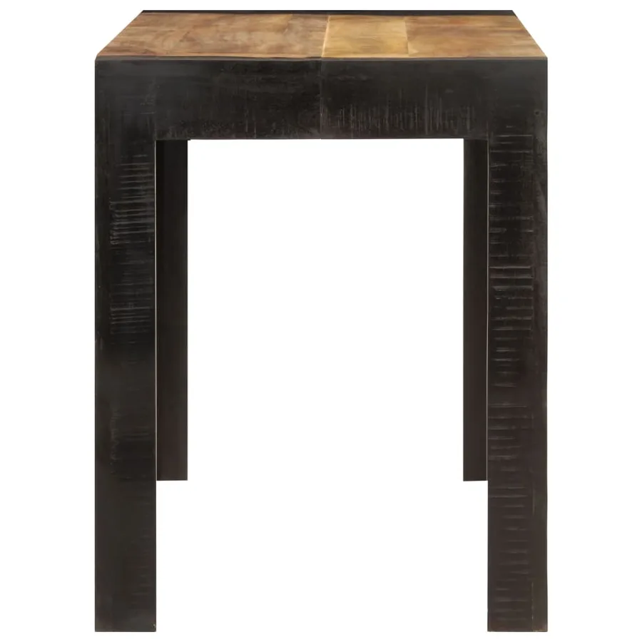 Table à dîner 120x60x76 cm bois de manguier massif - 3