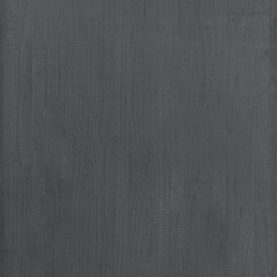 Étagère de rangement Gris 60x30x210 cm Bois de pin massif - 6