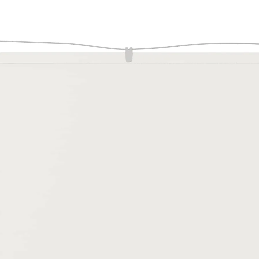 Auvent vertical Blanc 140x800 cm Tissu oxford - 3