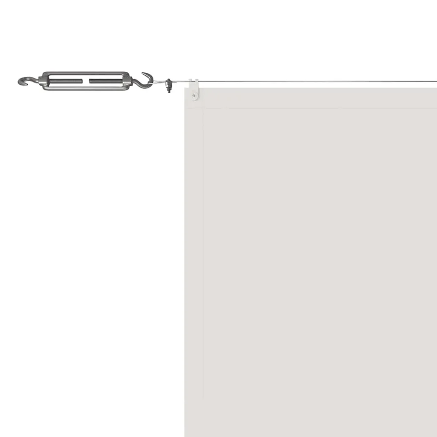Auvent vertical Blanc 140x800 cm Tissu oxford - 5