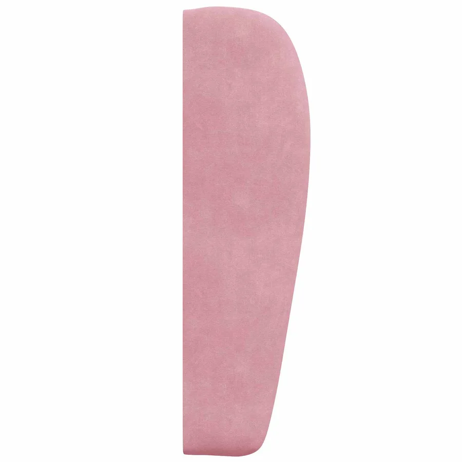 Oreille de tête de lit Rose 80 x 23 x 6 cm Velours - 7