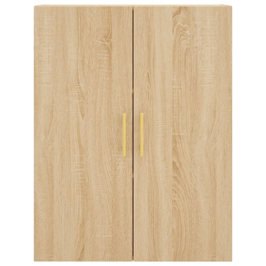 Buffet haut Chêne sonoma 69,5x34x180 cm Bois d'ingénierie - 5