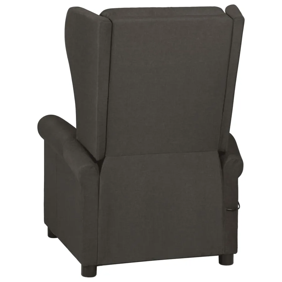 Fauteuil inclinable Taupe Tissu - 4
