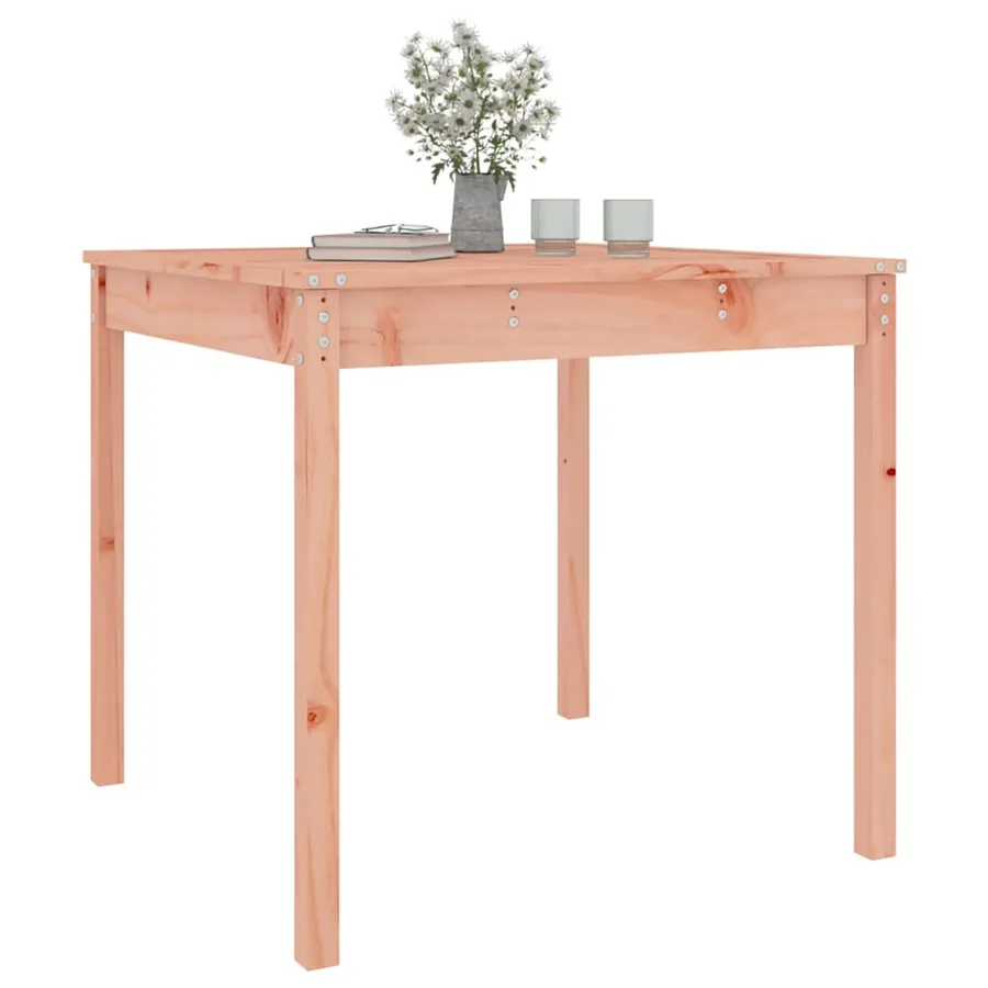 Table de jardin 82,5x82,5x76 cm bois massif de douglas - 4
