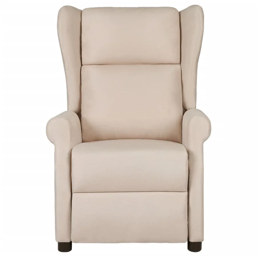 Fauteuil de massage Crème Tissu - 2
