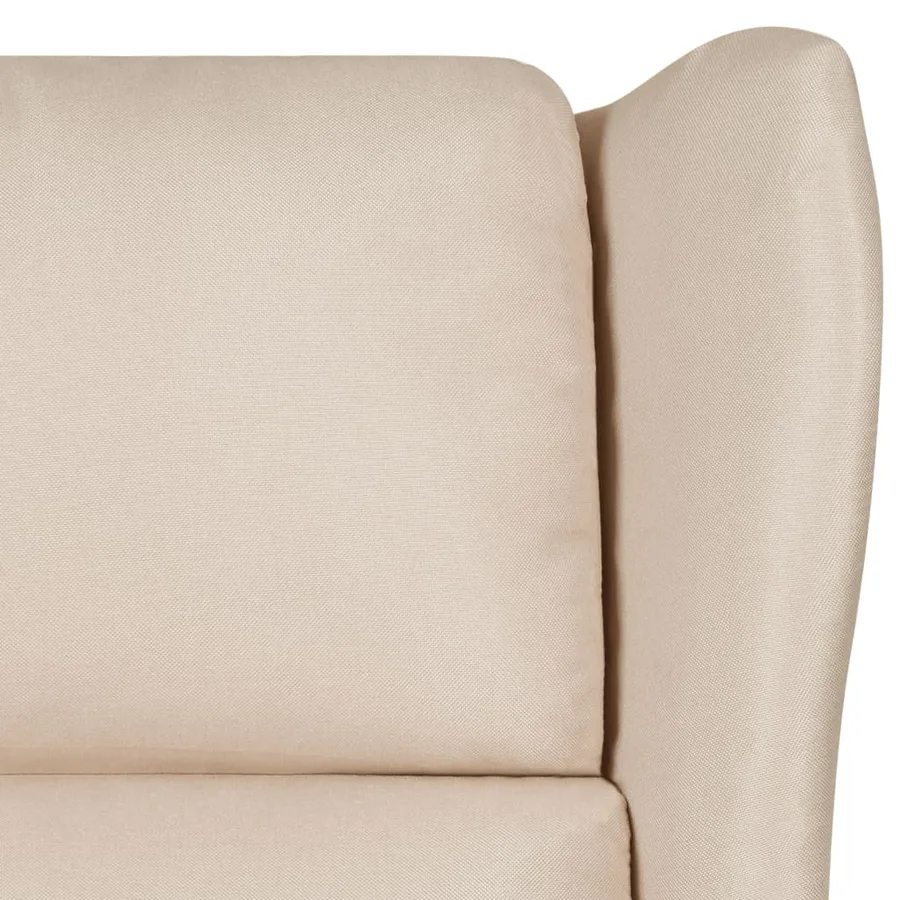 Fauteuil de massage Crème Tissu - 7