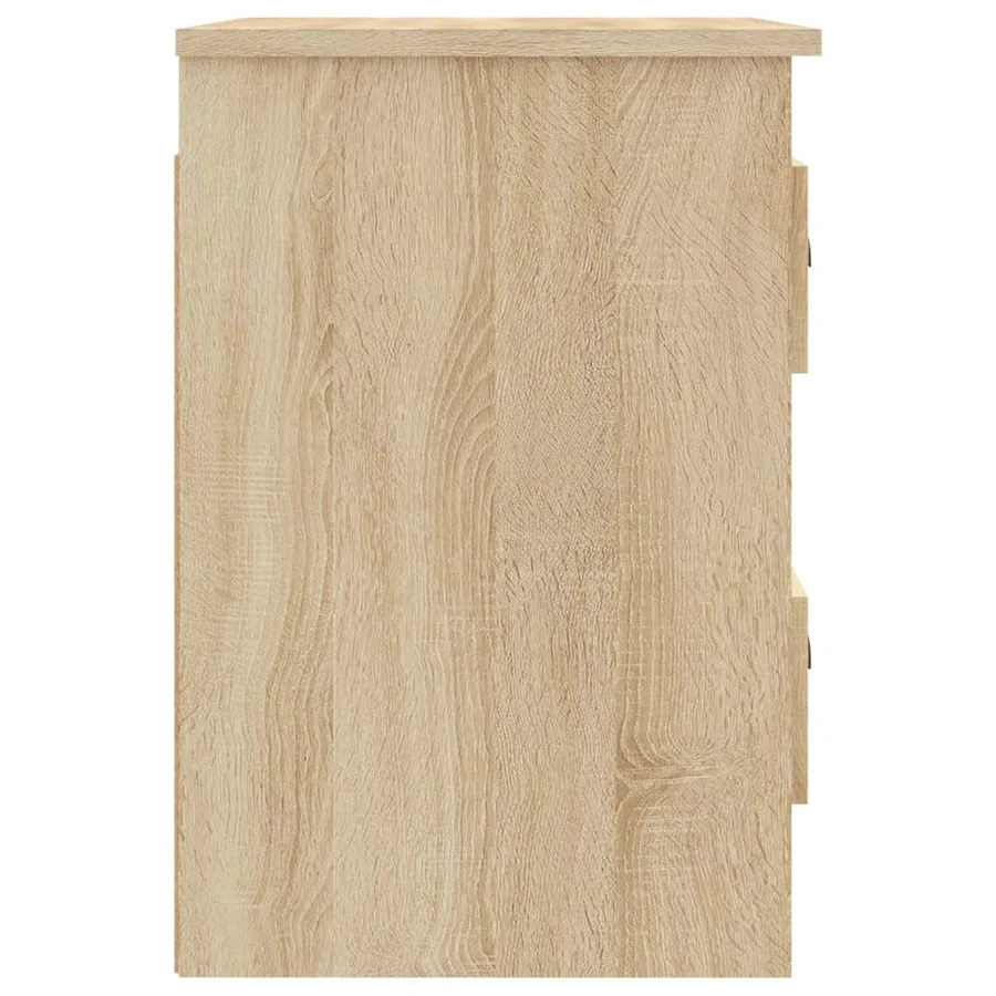 Tables de chevet murales 2 pcs chêne sonoma 41,5x36x53 cm - 10
